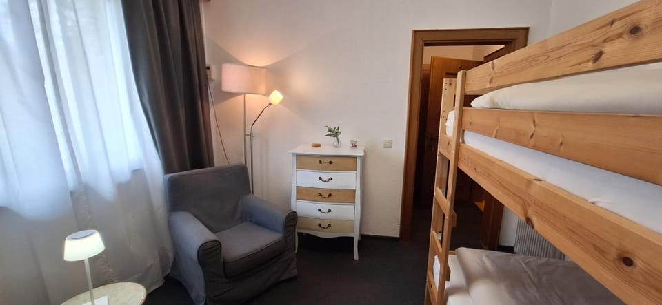 Living room, Photo of the whole room, bunk bed