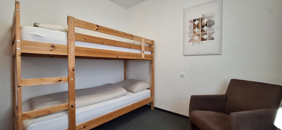 Bed, Photo of the whole room, Bedroom, bunk bed