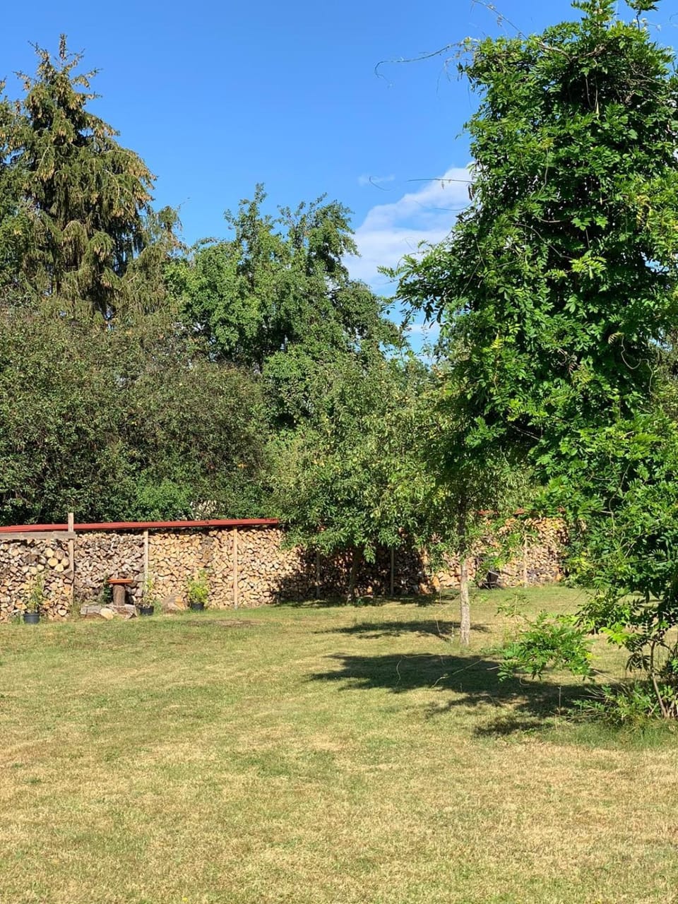 Ruhe- und Rückzugsort im naturnahen Garten Apartment in Templin