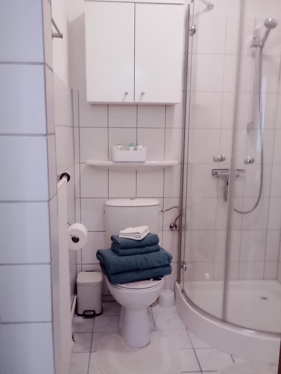 Shower, Toilet, Bathroom, towels