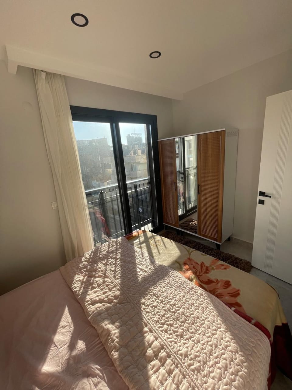 Bed, Photo of the whole room, Bedroom, wardrobe