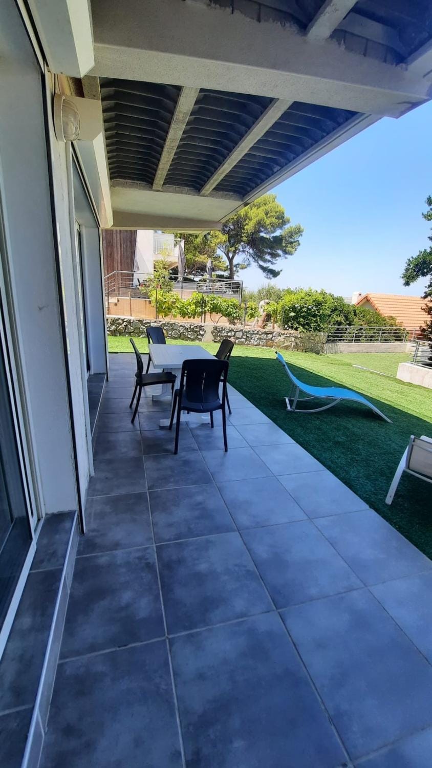 Patio, View (from property/room), Garden view, Pool view, sunbed
