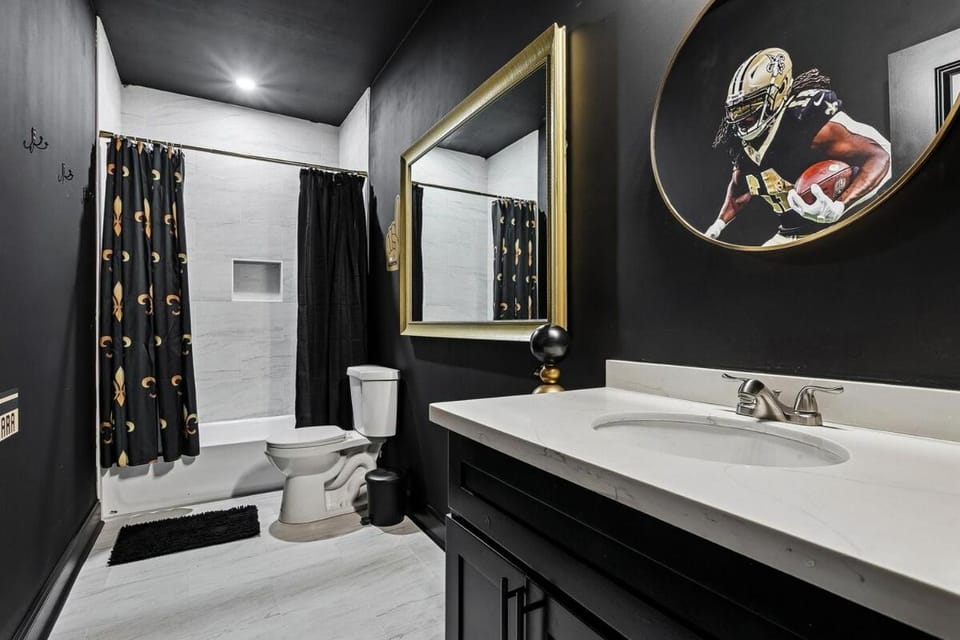 The Saints House, Luxury 5BR Near FQ Apartment in Ninth Ward