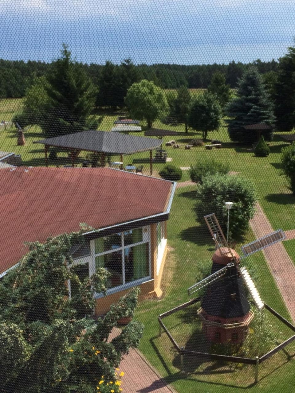 Property building, Natural landscape, Garden view