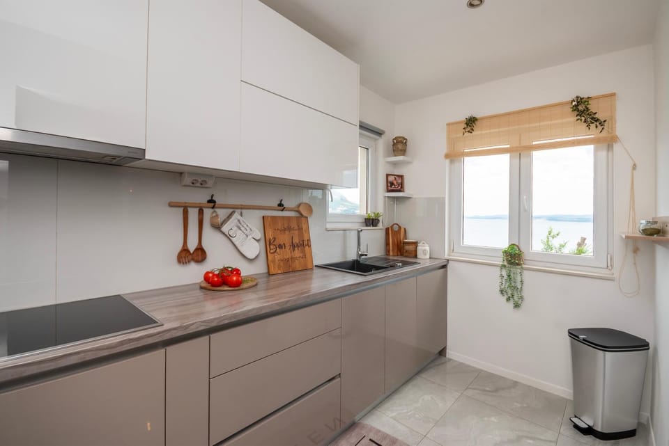 Summer, Sea view, Sea view, Sunrise, Sunset, kitchen