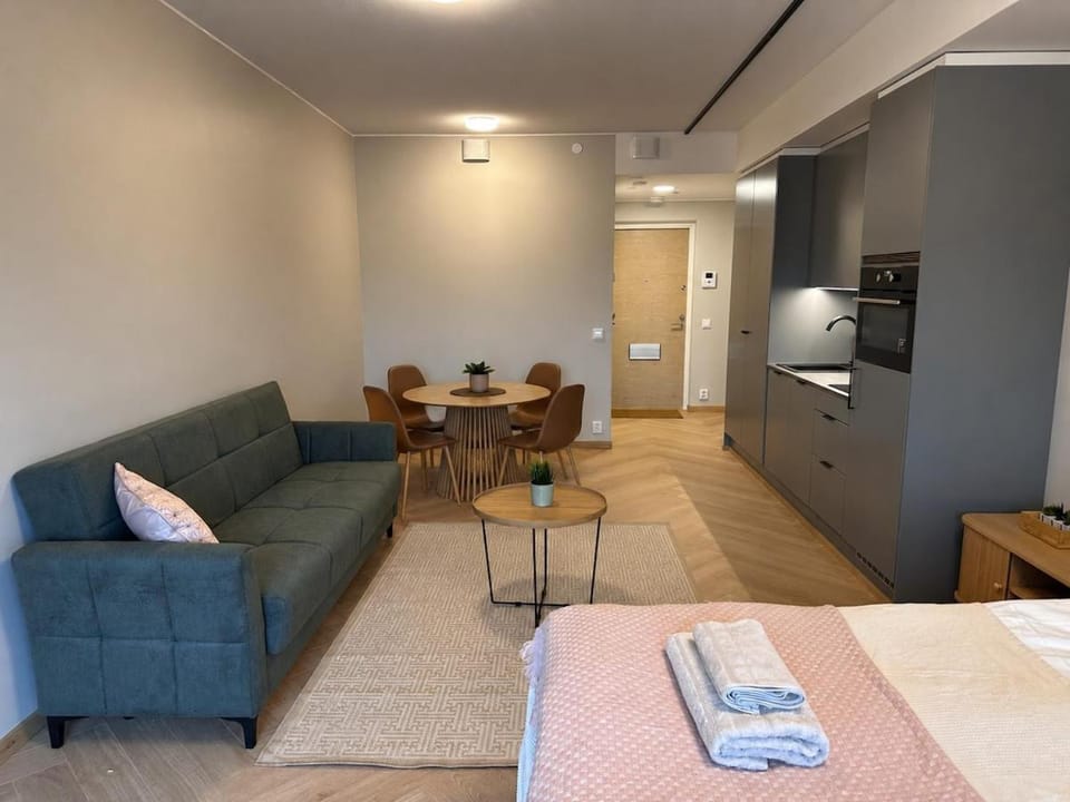 Tyylikäs uusi keskustastudio & kuntosali Apartment in Finland