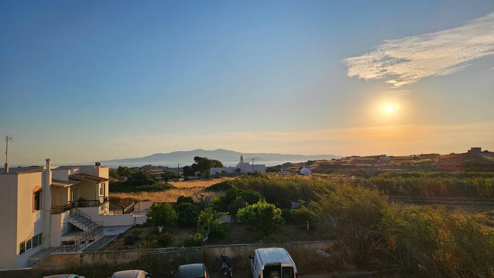Natural landscape, Sea view, Sunset