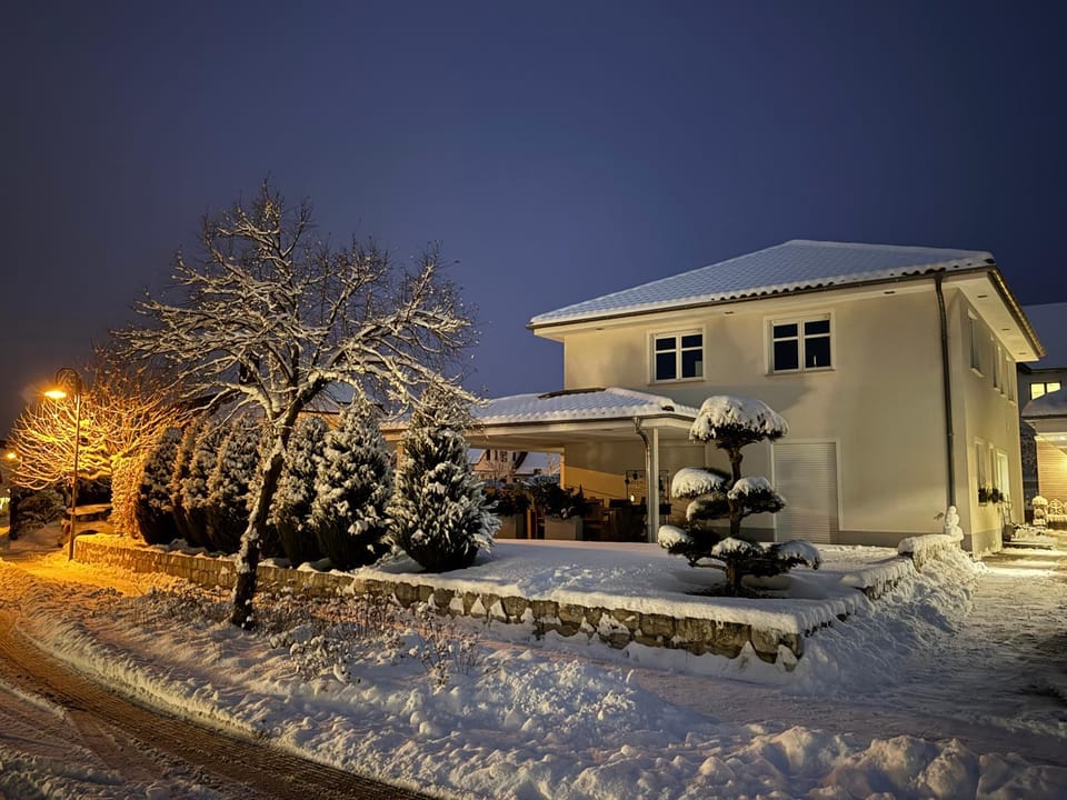 Property building, Winter