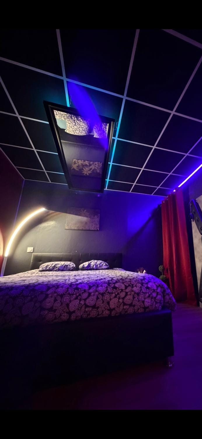 Suite Romantique L'éros Apartment in Auvergne-Rhône-Alpes