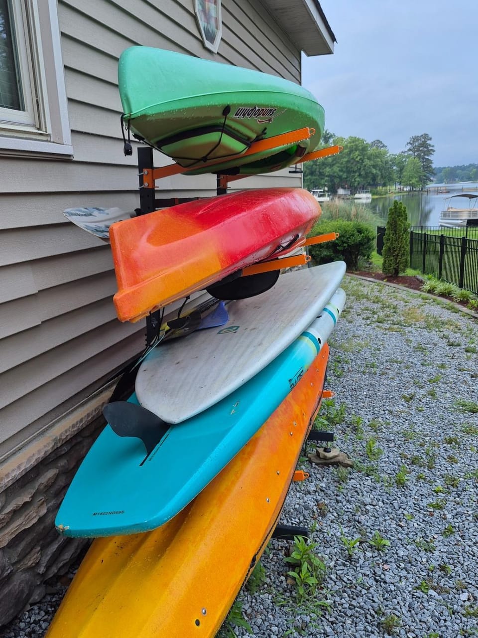Joy Seeker on Lake Murray with private dock and view House in Leesville