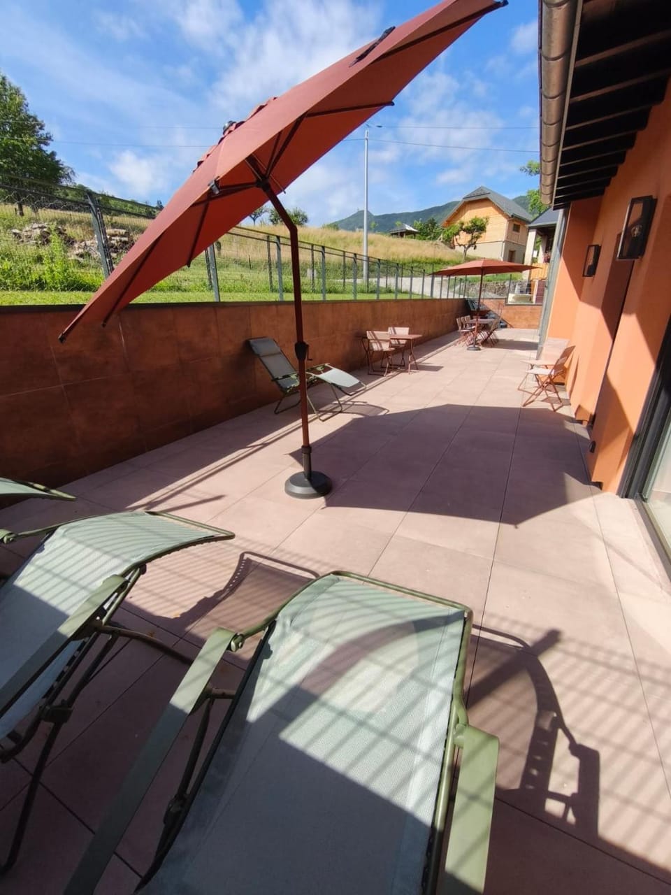 Patio, sunbed
