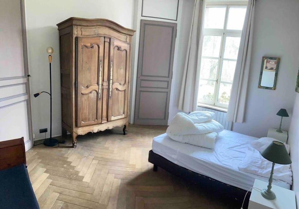 large 6-bedroom apartment on 3 floors, in a castle near Honfleur Apartment in Normandy