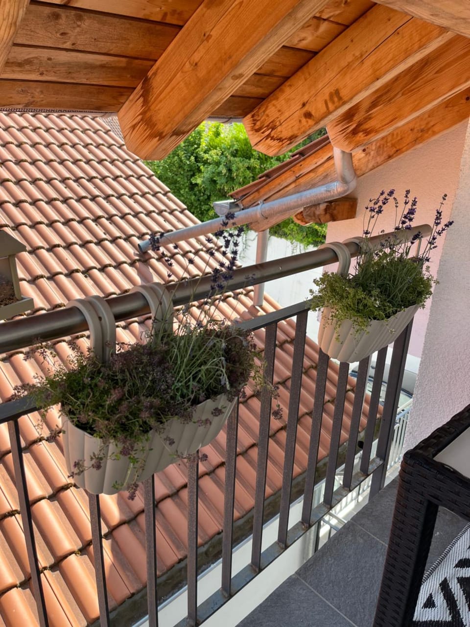 View (from property/room), Balcony/Terrace, Garden view