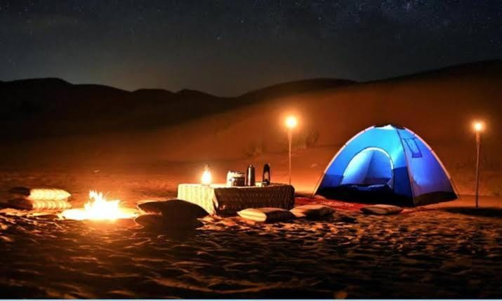 Over Night Stay in Desert Safari Camp Campground/ 
RV Resort in Dubai
