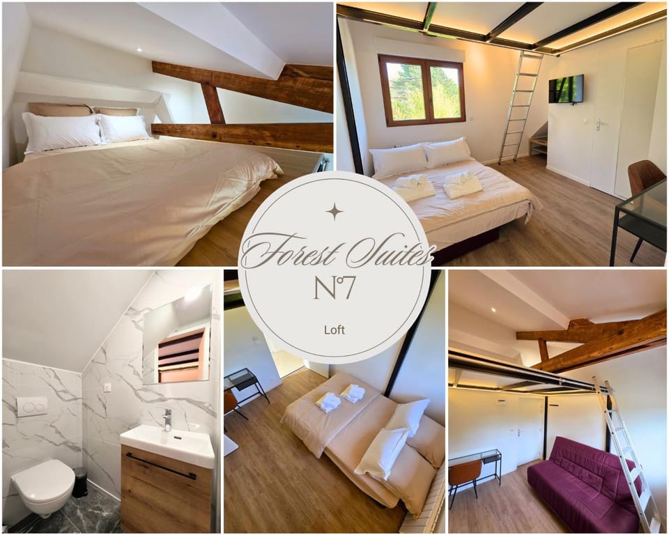 Forest Suites, 12 Studios, Paris et Disney Bed and Breakfast in Noisy-le-Grand