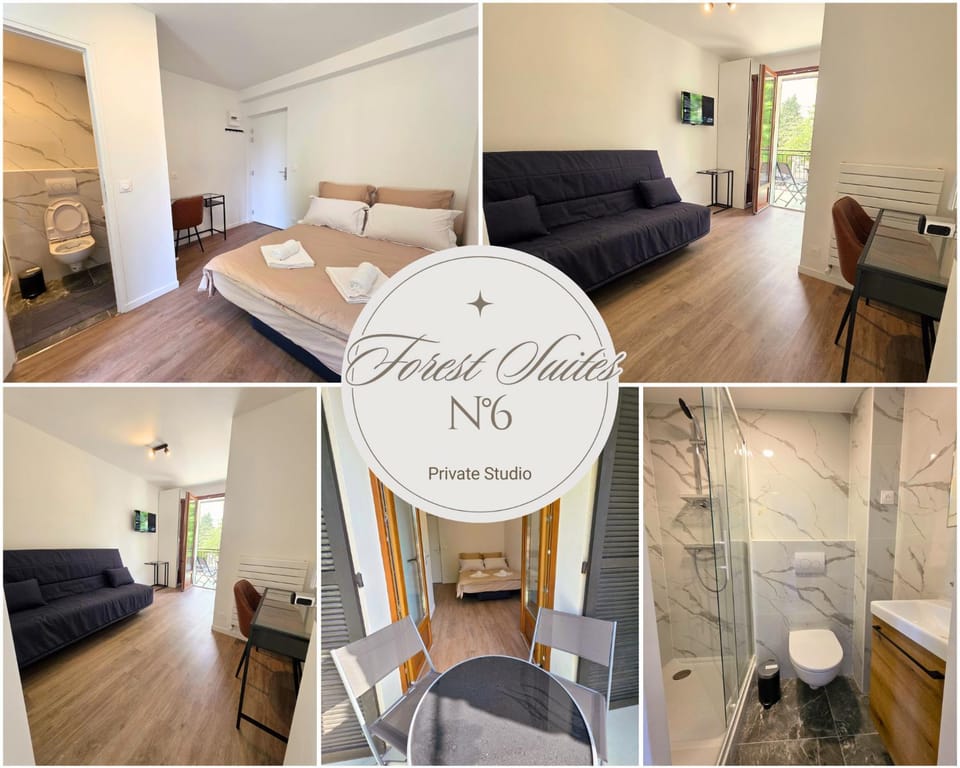 Forest Suites, 12 Studios, Paris et Disney Bed and Breakfast in Noisy-le-Grand