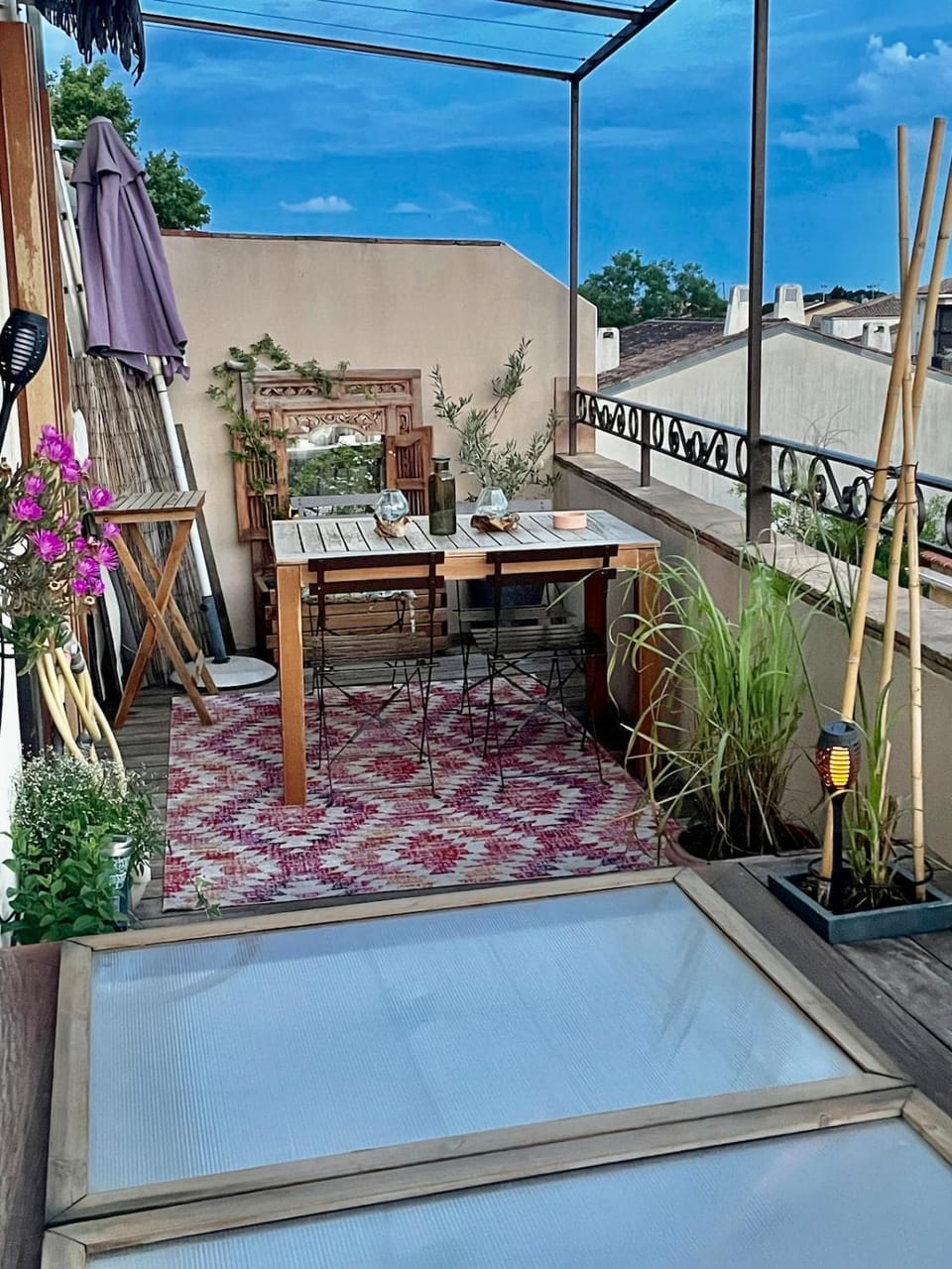 Duplex appartement with rooftop terrace Apartment in Villeneuve-lès-Maguelone