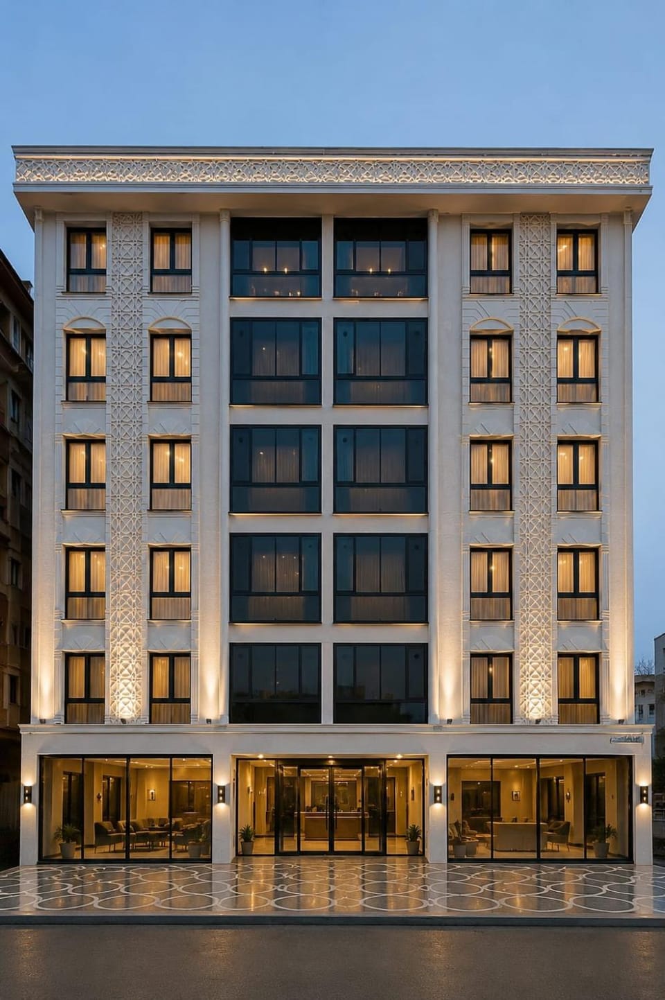 Property building, Off site