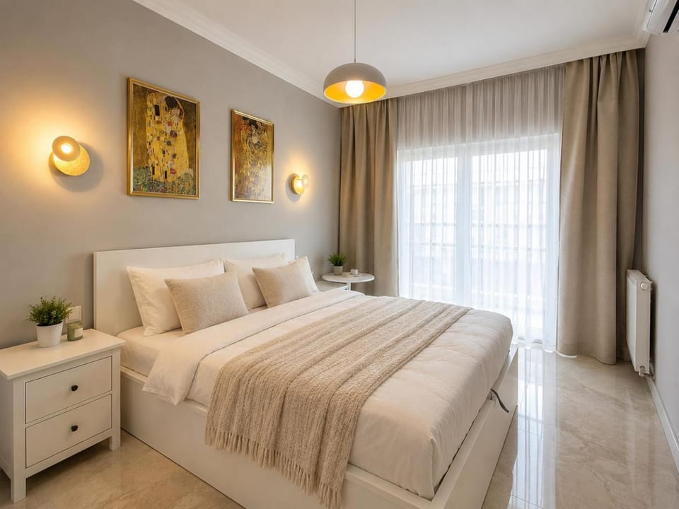 Bed, Photo of the whole room, Bedroom