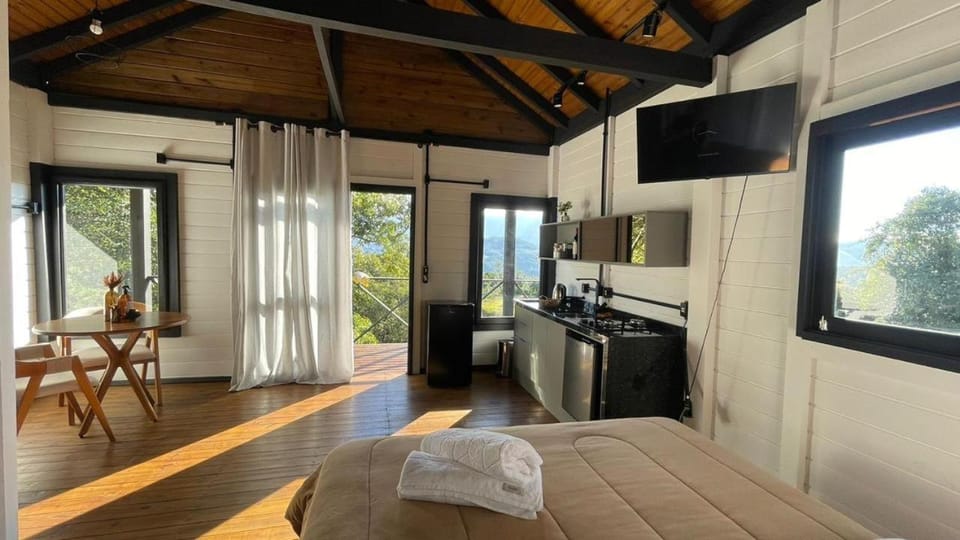 NOVIDADE - Cabana Refúgio Gaia Chalet in State of Santa Catarina