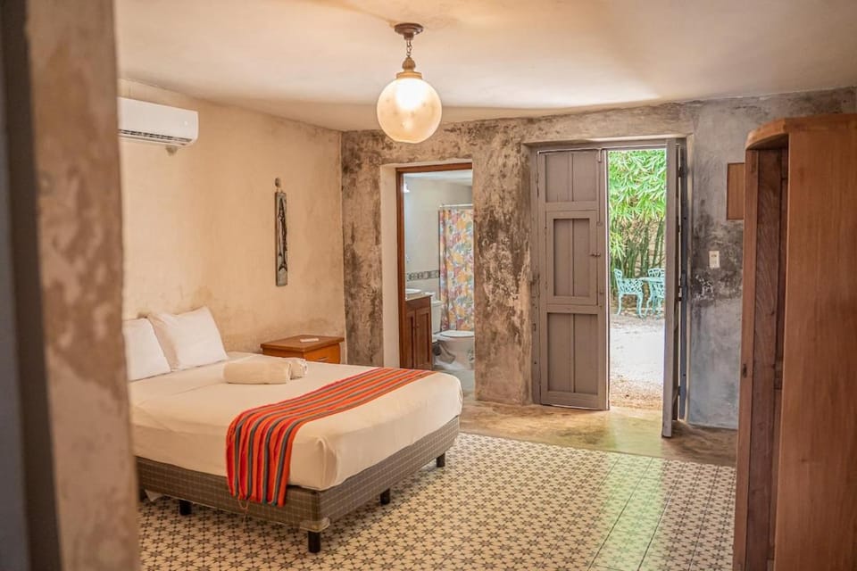 Charming Yellow Colonial House in the Downtown House in State of Quintana Roo