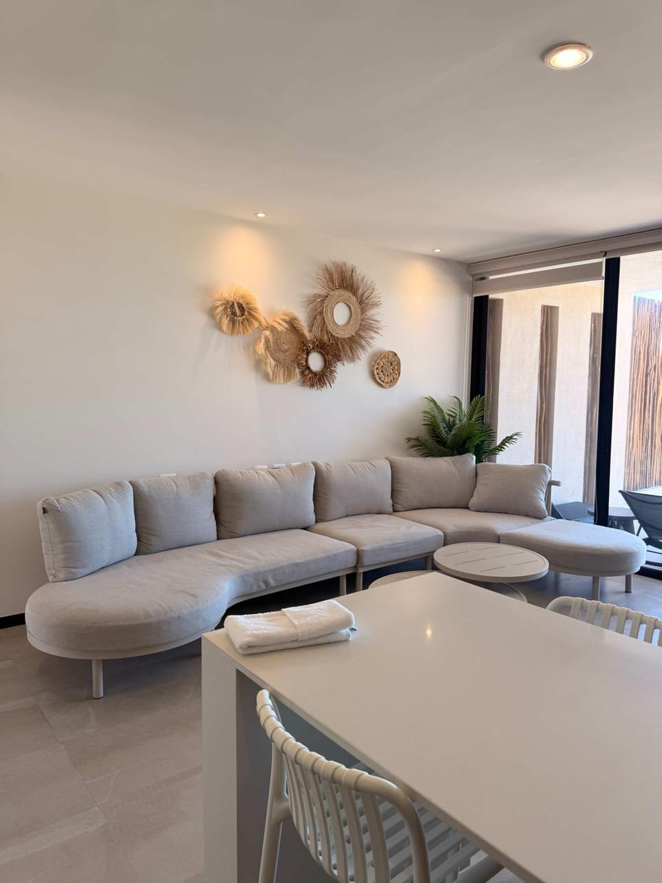Private villa among palms in Telchac Apartment in State of Quintana Roo