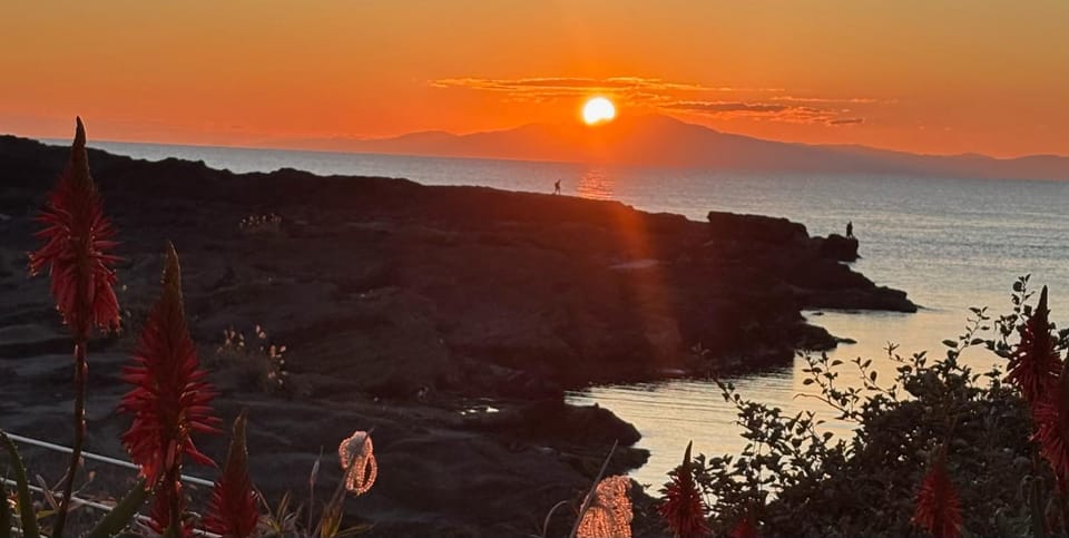 Natural landscape, Sea view, Sunset