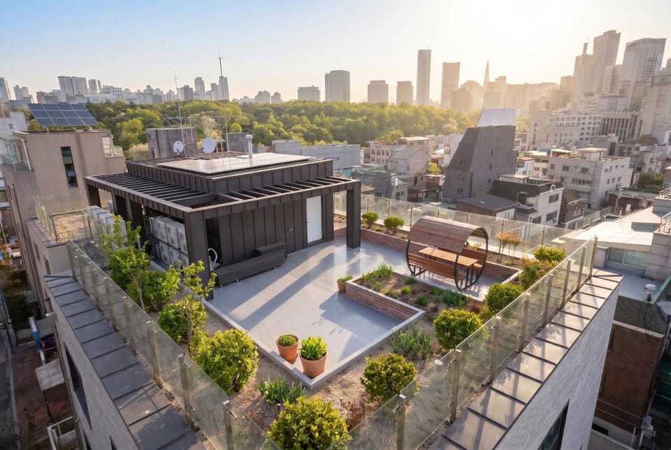 PRANA Full-Service APT in Gangnam 5 min Metro Apartment in Seoul