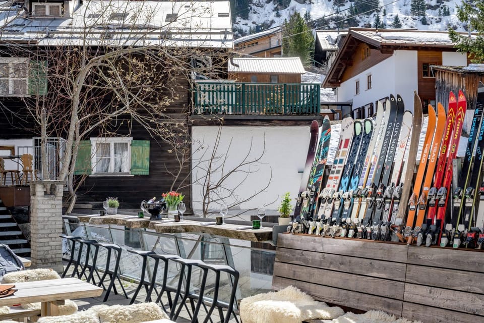 Restaurant/places to eat, Garden, Skiing, Skiing, Balcony/Terrace