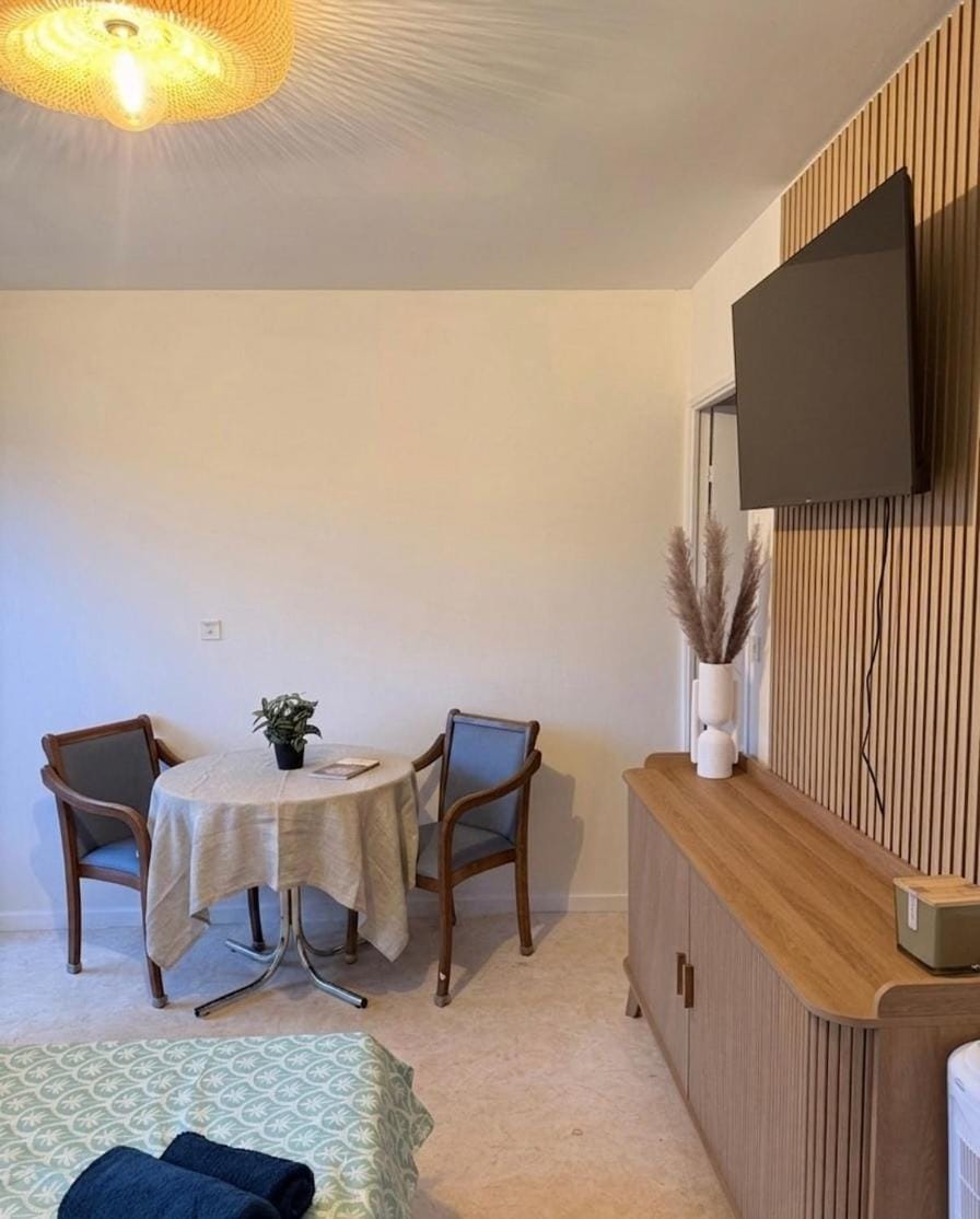 Studio centre vue lac montagne parking proche Thermes Chevalley Apartment in Aix-les-Bains