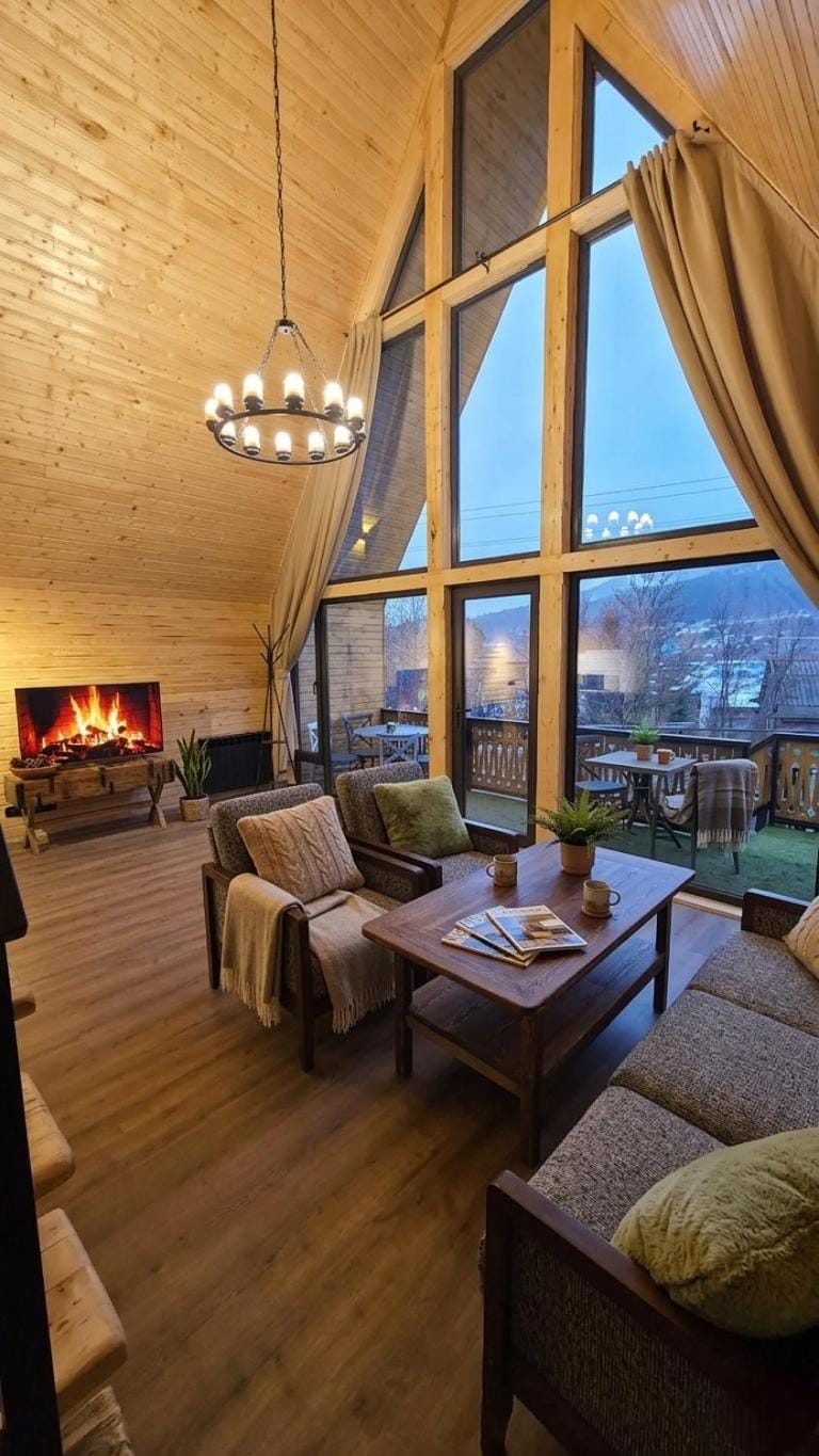 Panorama DIlijan, coteges with 2 bedroom, designed by Khi Chalet in Armenia