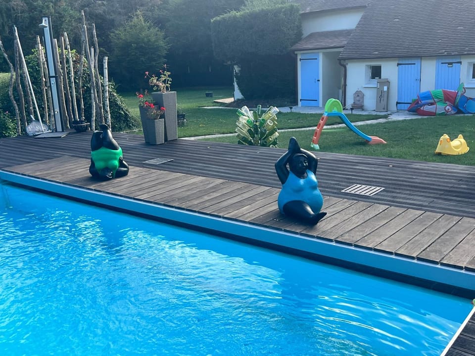 Agréable Propriété sur 10 ha avec piscine et tennis Apartment in Centre-Val de Loire