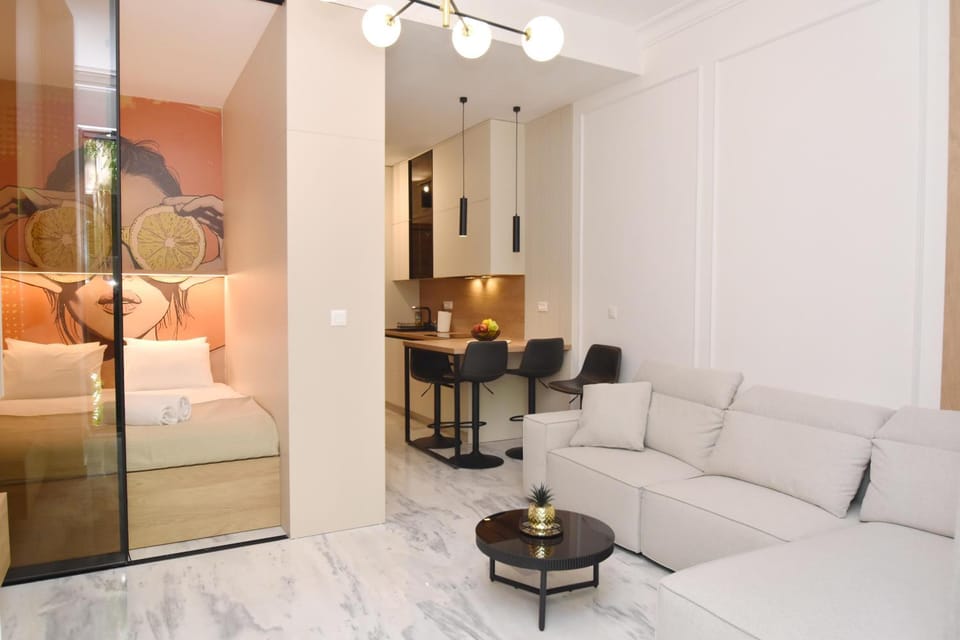 Living room, Bedroom