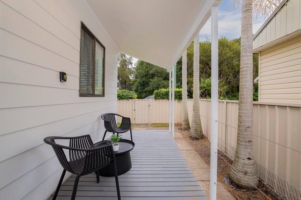Property building, Patio