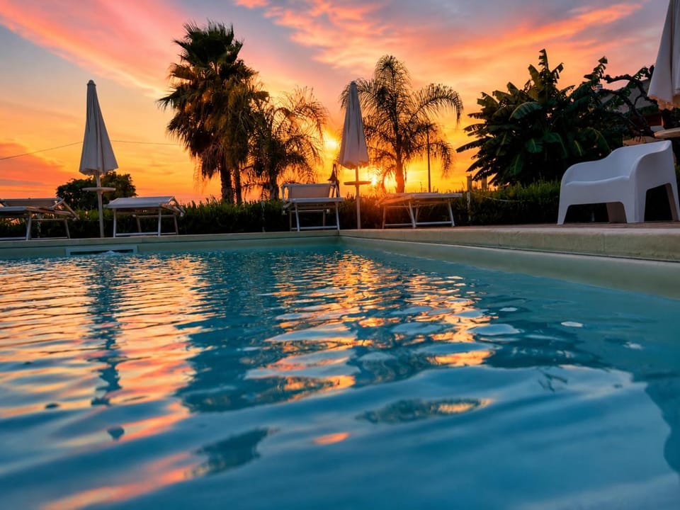 Summer, View (from property/room), Garden view, Landmark view, Pool view, Sea view, Swimming pool