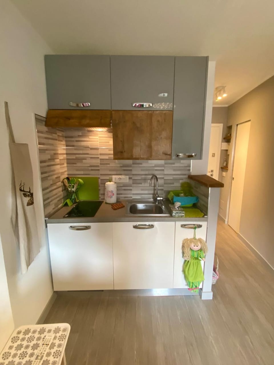 Kitchen or kitchenette, Living room
