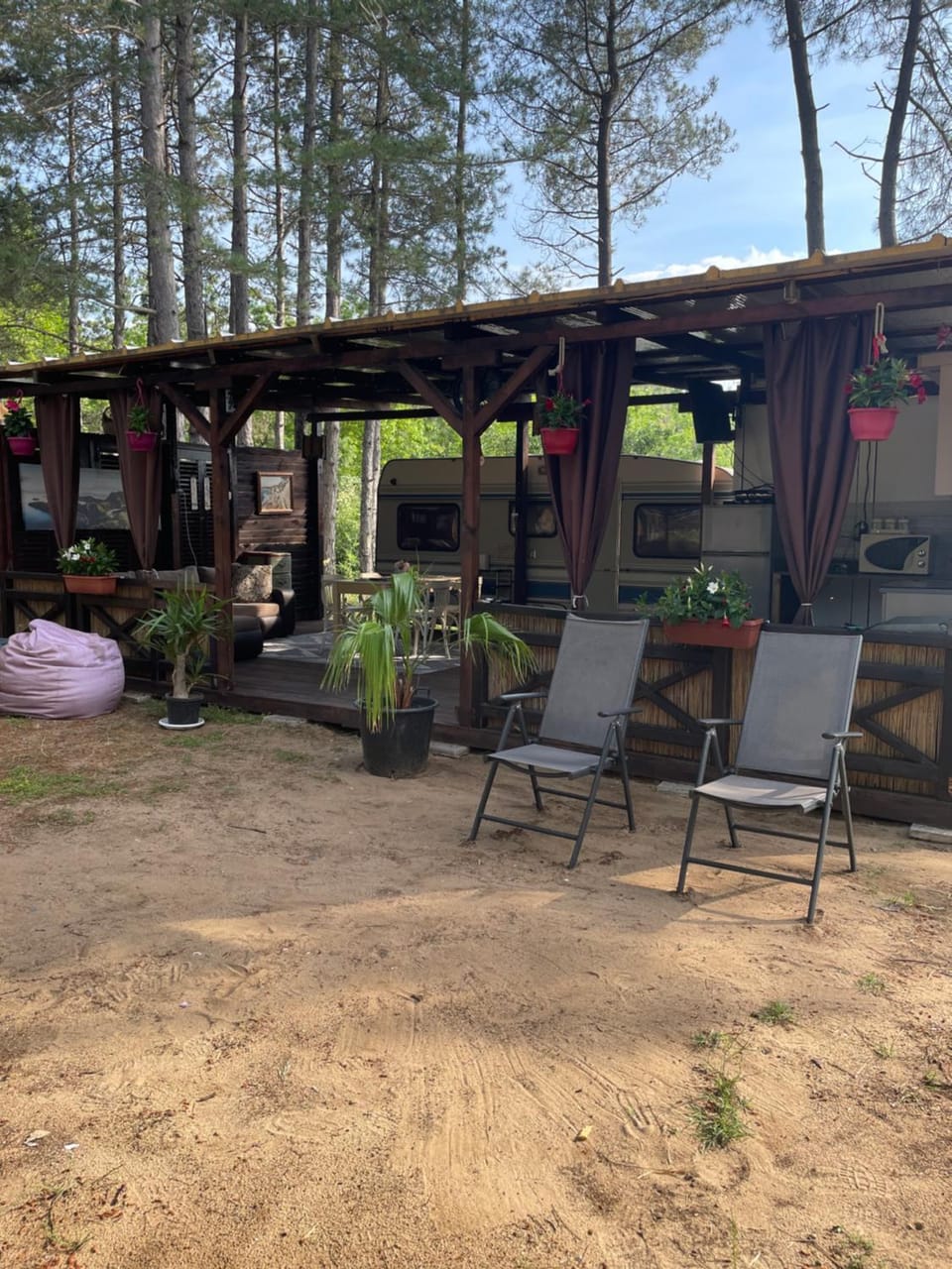 Каравана Борово кътче Campground/ 
RV Resort in Burgas Province