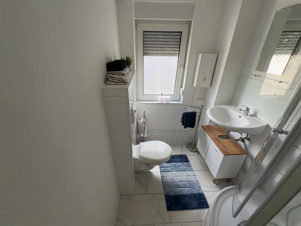 Shower, Toilet, Bathroom, towels