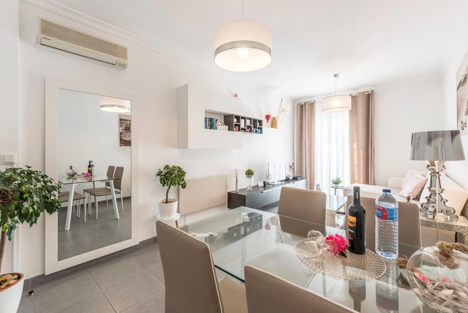 Living room, Seating area, Landmark view, Sea view, Street view