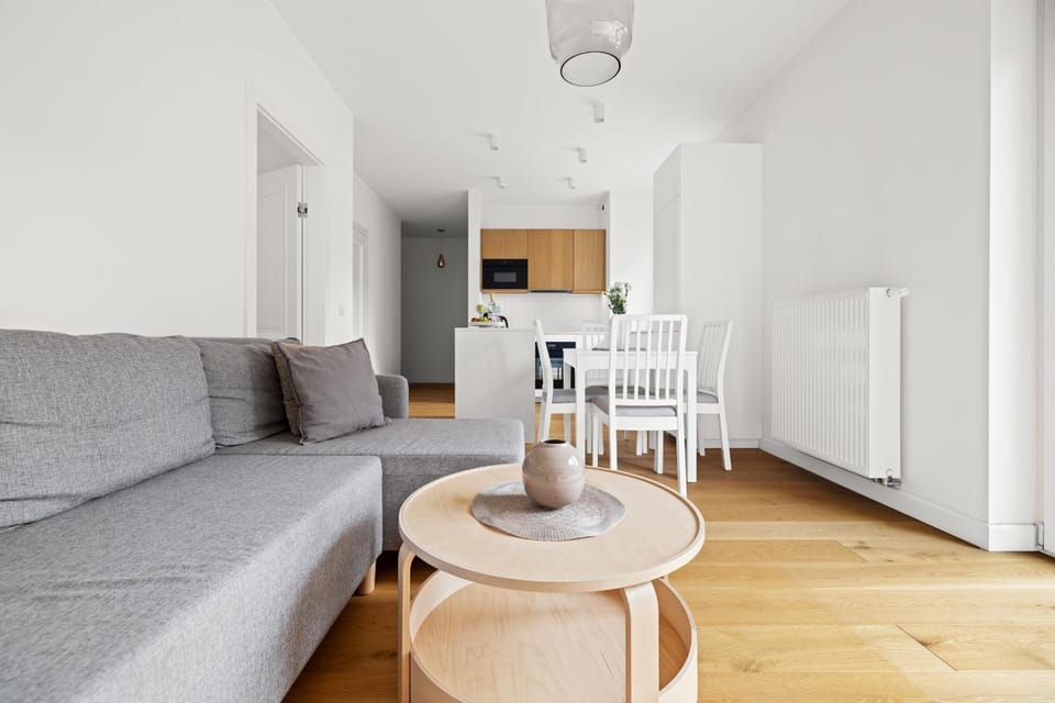 Kitchen or kitchenette, Living room, Seating area