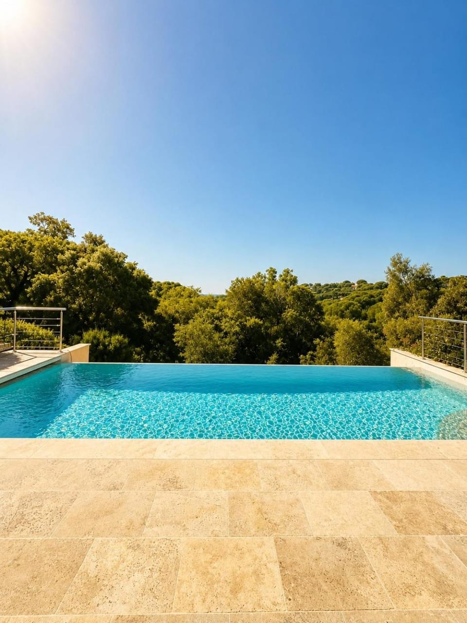 Natural landscape, Swimming pool