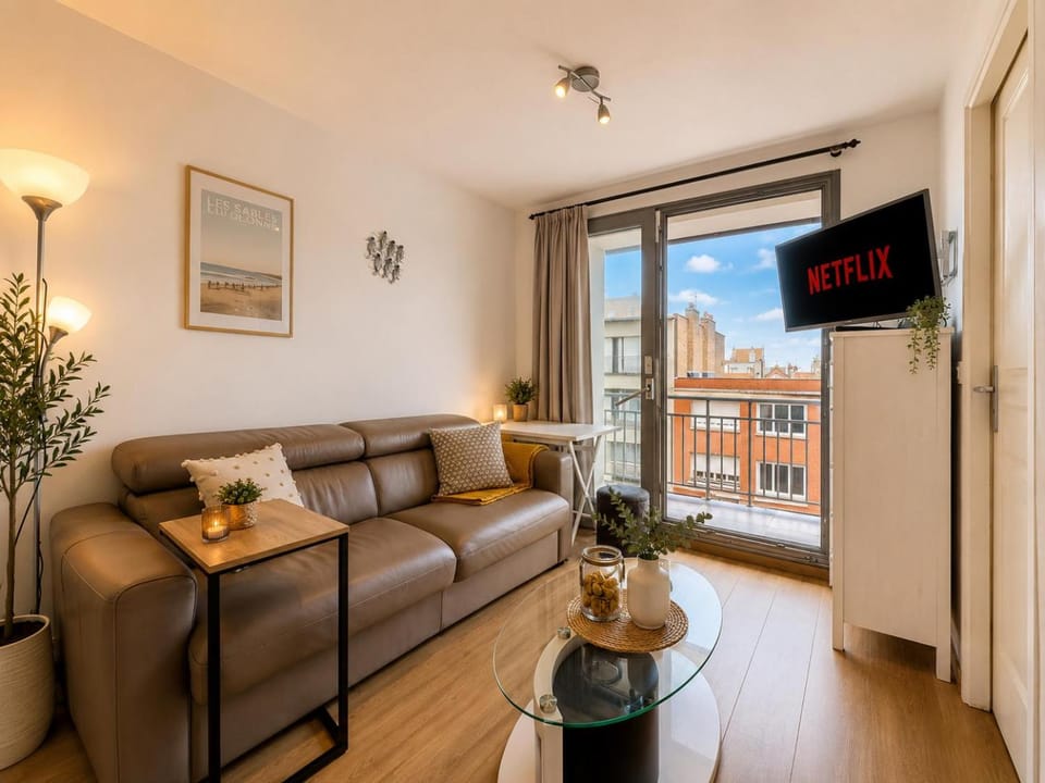 Le Ruby du Littoral - Balcon, Parking, Bord de Mer Apartment in Bray-Dunes