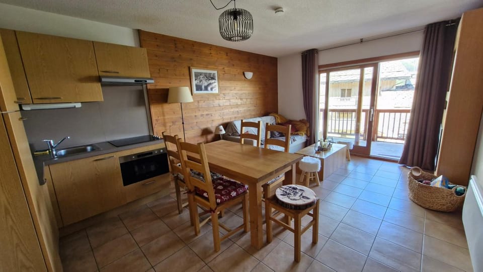 Superbe appt 3 pièces, 4-6pers - St Foy Station Apartment in Sainte-Foy-Tarentaise