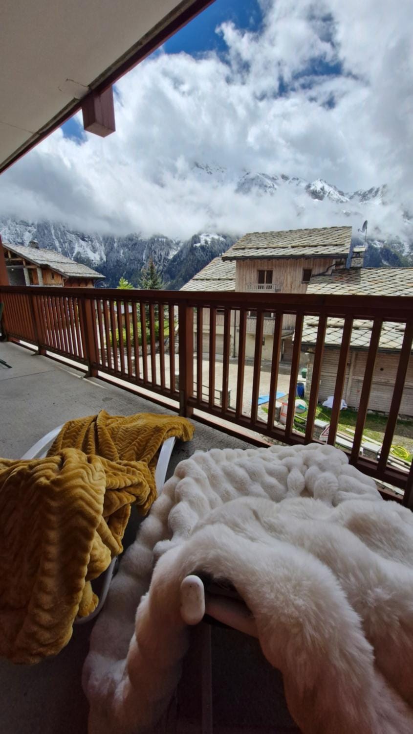 Superbe appt 3 pièces, 4-6pers - St Foy Station Apartment in Sainte-Foy-Tarentaise