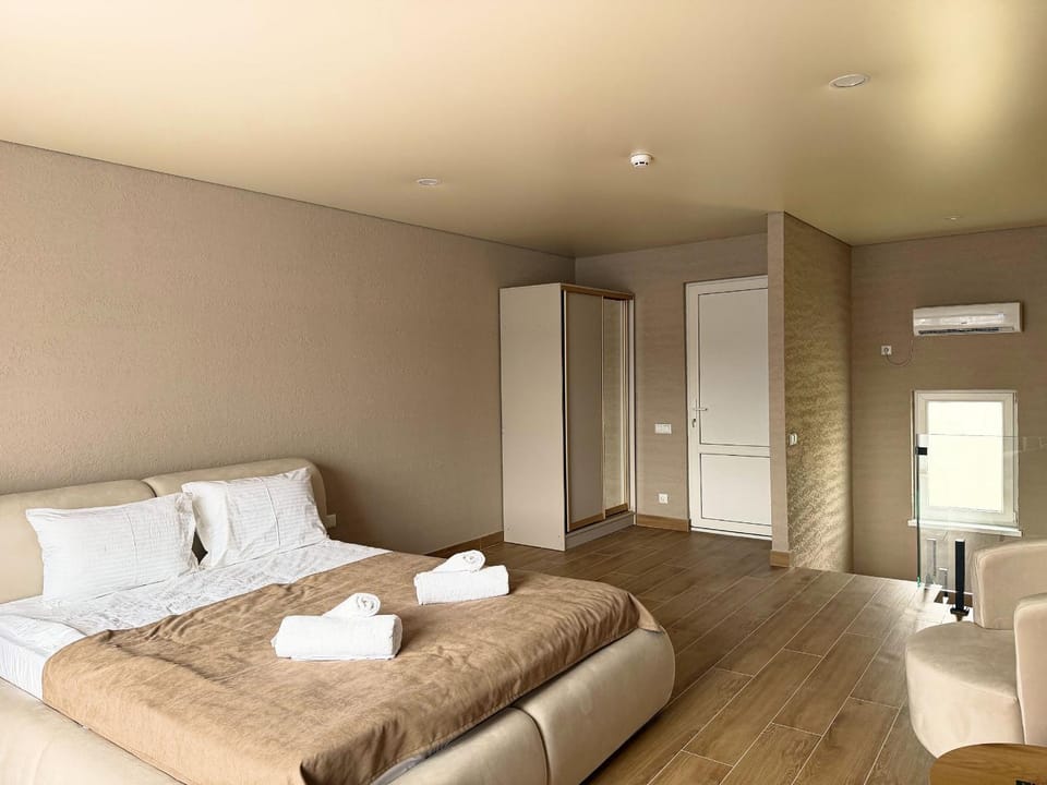 Bed, Seating area, Bedroom, wardrobe, air conditioner