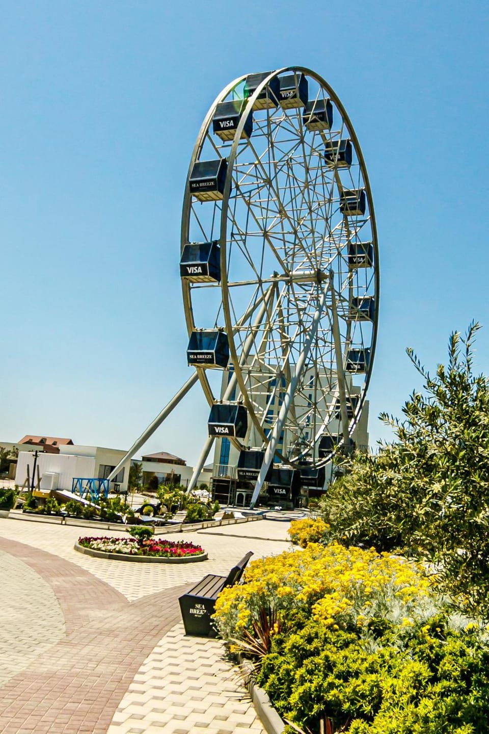 Luxury Caspian View Sea Breeze Apartment in Baku, Azerbaijan