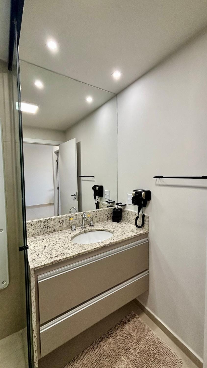 Bathroom, hair dryier