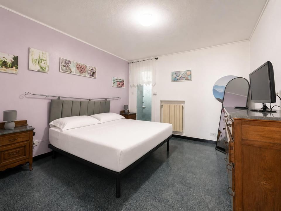 Bed, TV and multimedia, Photo of the whole room, Bedroom