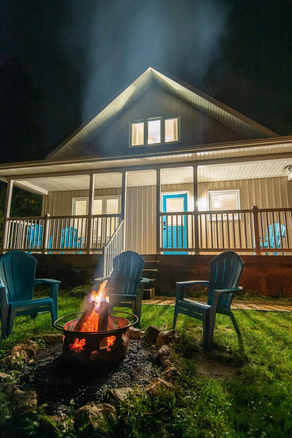 Property building, Night