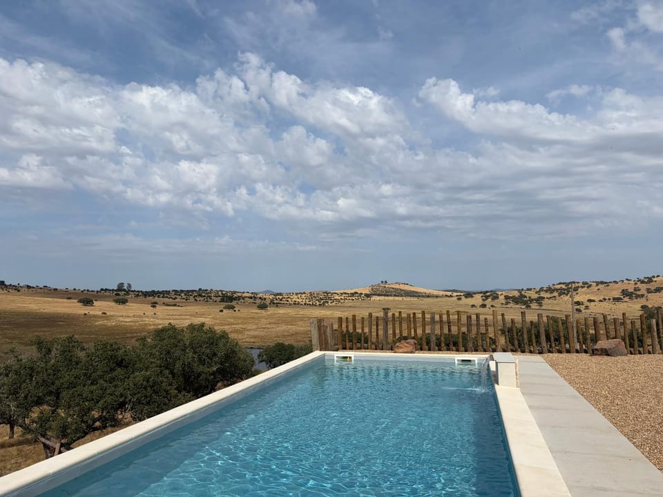 Natural landscape, Pool view, Swimming pool